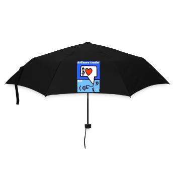 Art Love - Umbrella (small) - black - Front