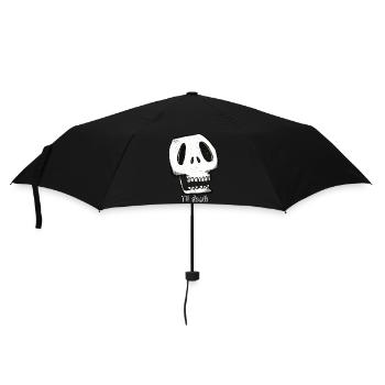 til death - Parapluie standard - noir - Devant