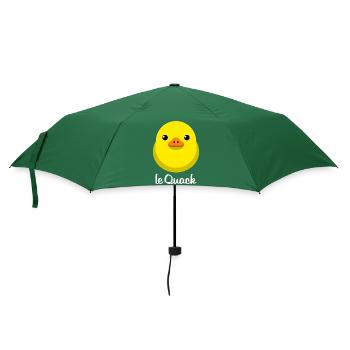 Chick Yellow le Quack pour les fonds sombres - Parapluie standard - vert bouteille - Devant
