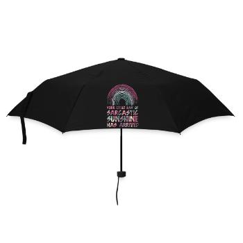 Your Little Ray of Sarcastic Sunshine Has Arrived - Umbrella (small) - black - Front