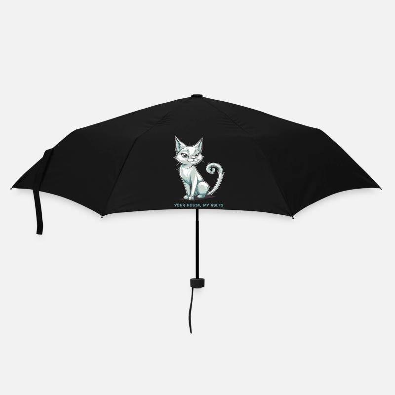 Your House, My Rules - Umbrella (small) - black