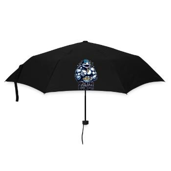 Cadeau Pelmeni Power Turtle - Parapluie standard - noir - Devant