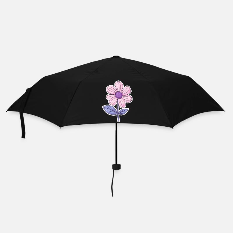 Fleurs - Parapluie standard - noir