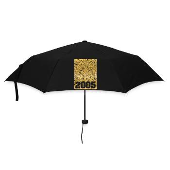 Jahr 2005 - Regenschirm (klein) - Schwarz - Vorne
