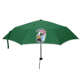 Book lover reading session - Umbrella (small) - bottlegreen - Front