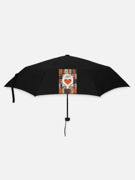 Spannungsgesteuerte Seele. Synthie - Regenschirm (klein) - Schwarz