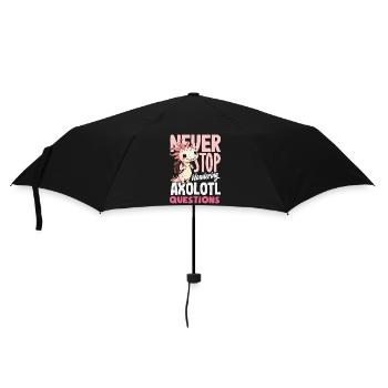 Cute Axolotl Kawaii Axolotl Lover - Umbrella (small) - black - Front