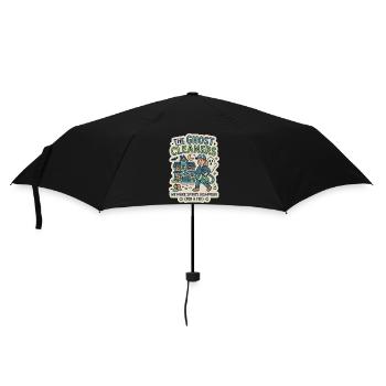 Ghost Cleaner Ghost Hunter Humor - Umbrella (small) - black - Front