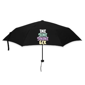 Vintage 1996 - Regenschirm (klein) - Schwarz - Vorne
