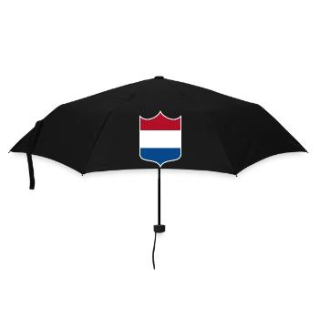 Pays-Bas - Parapluie standard - noir - Devant
