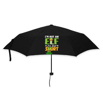 Drôle de t-shirt de Noël cadeau de Noël - Parapluie standard - noir - Devant