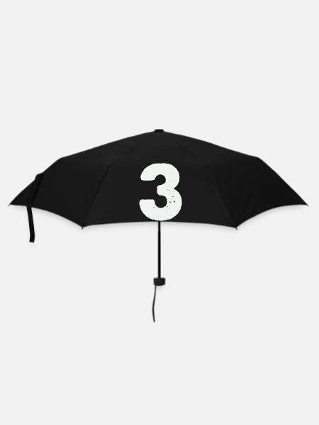3 - Regenschirm (klein) - Schwarz