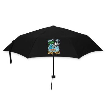 Don't Kill My Good Vibes für einen Surfer - Regenschirm (klein) - Schwarz - Vorne