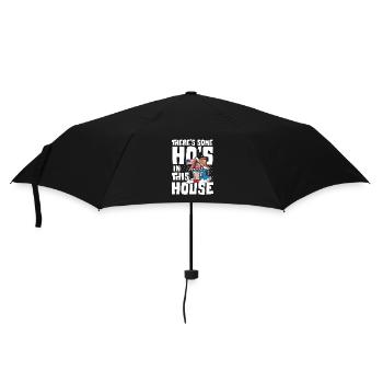 There's Some HO's in the House für einen - Regenschirm (klein) - Schwarz - Vorne