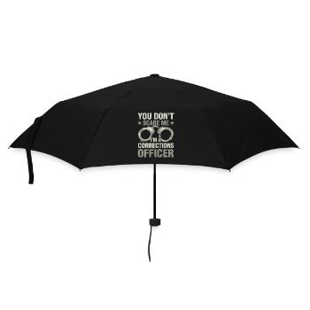 I'm A Corrections Officer für einen - Regenschirm (klein) - Schwarz - Vorne