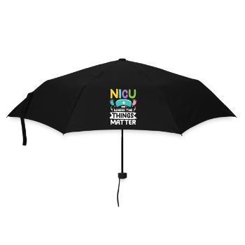 Nicu Where The Things Matter - Regenschirm (klein) - Schwarz - Vorne