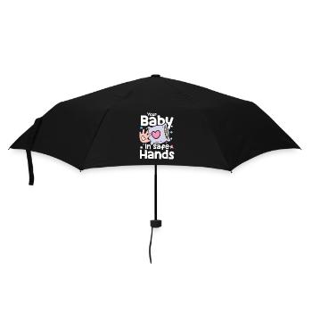 Your Baby In Sage Hands - Regenschirm (klein) - Schwarz - Vorne