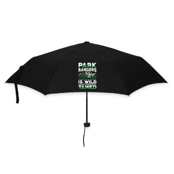 Park Rangers Where The Wilderness Is Wild - Regenschirm (klein) - Schwarz - Vorne