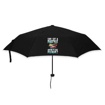 Can I have a paddle for my boat please? - Umbrella (small) - black - Front