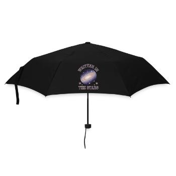 Written In The Stars Galaxy Design In The Universe - Umbrella (small) - black - Front