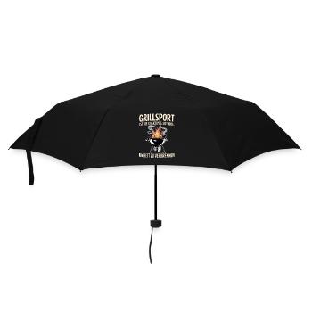 Grillades : le moyen le plus efficace de perdre de la graisse - Parapluie standard - noir - Devant