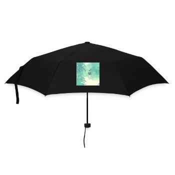 In the Jungle - Regenschirm (klein) - Schwarz - Vorne