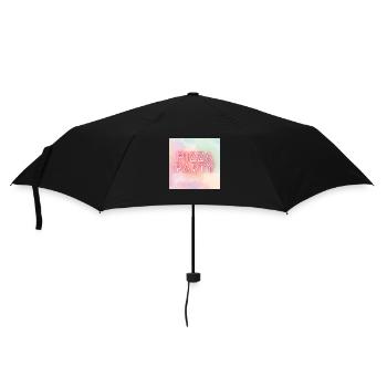 PIZZA PARTY - Umbrella (small) - black - Front
