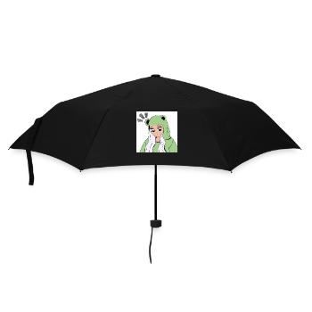 I don`t know - Regenschirm (klein) - Schwarz - Vorne