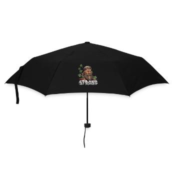 Mittelalter, Germane , Krieger - Regenschirm (klein) - Schwarz - Vorne