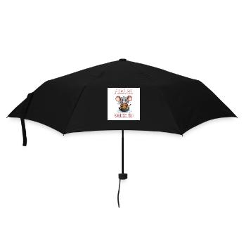 Mausi-Goreng - Regenschirm (klein) - Schwarz - Vorne