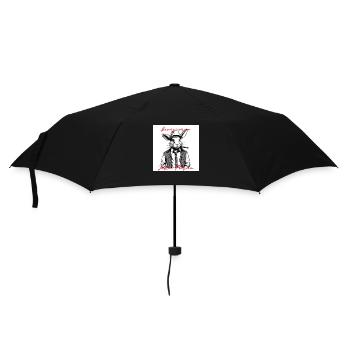 Hase John Porno - Regenschirm (klein) - Schwarz - Vorne