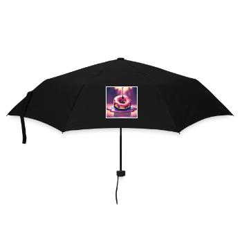 Donut 3 - Regenschirm (klein) - Schwarz - Vorne