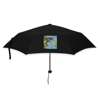 Palm Leaves - Umbrella (small) - black - Front