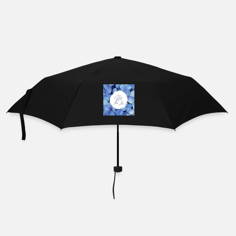 Hello NEW LIFE - Change is good - Umbrella (small) - black