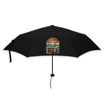 1993 Vintage Vintage Retro Cadeau d’anniversaire - Parapluie standard - noir - Devant