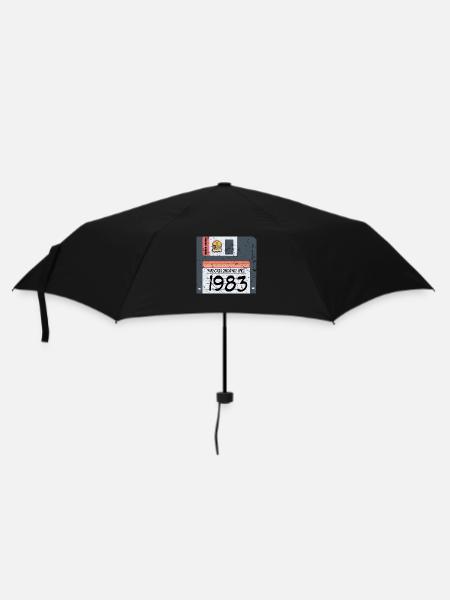 Nerd birthday 1983 - Umbrella (small) - black