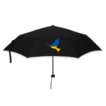 Peace for Ukraine - Umbrella (small) - black - Front