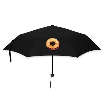 donuttee - Parapluie standard - noir - Devant