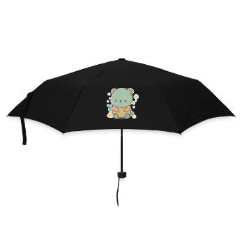 Mignon bébé ours - Parapluie standard - noir - Devant
