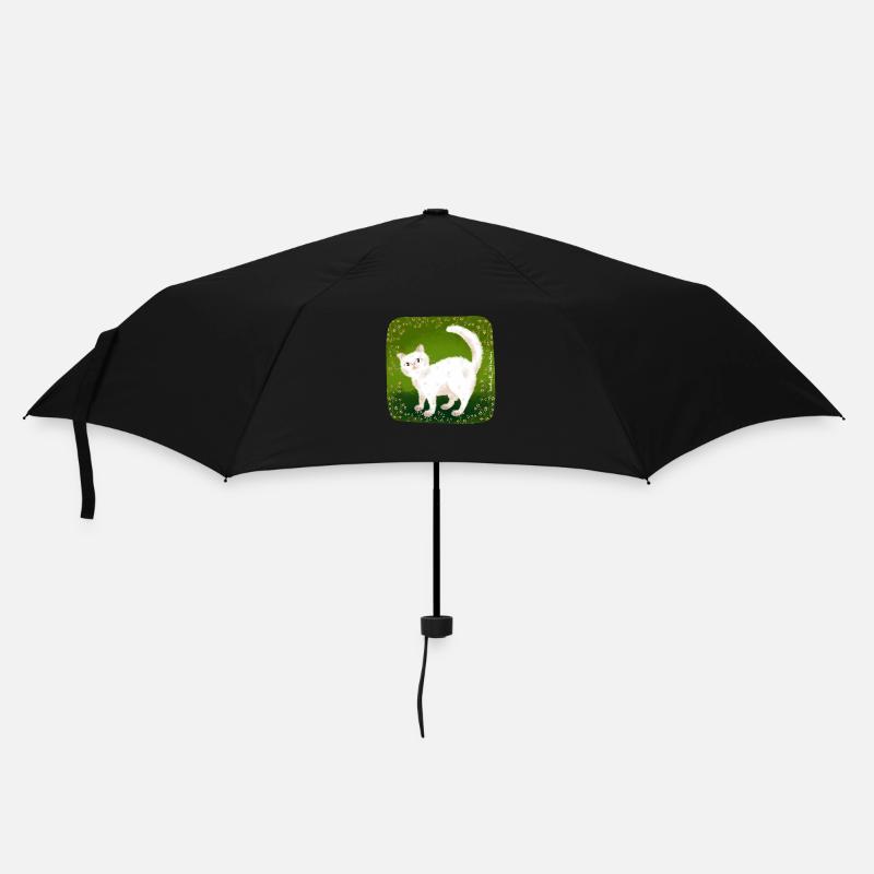 cute cat - Umbrella (small) - black