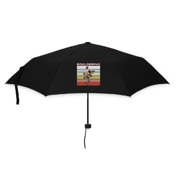 Bouldering Climbing Sports Gym Wall - Umbrella (small) - black - Front