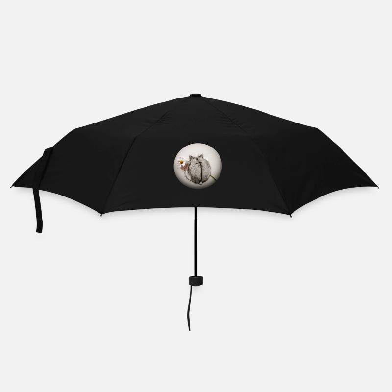 Ouzimade - Regenschirm (klein) - Schwarz