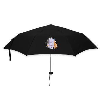 Les petites choses... euh, les Shelties comptent ! - Parapluie standard - noir - Devant