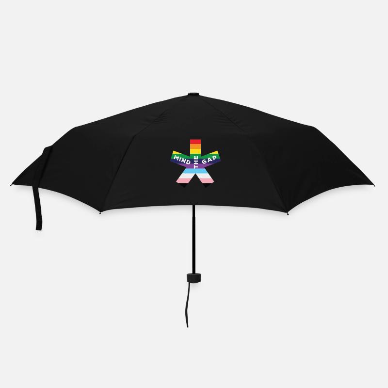 blockedTitle - Regenschirm (klein) - Schwarz