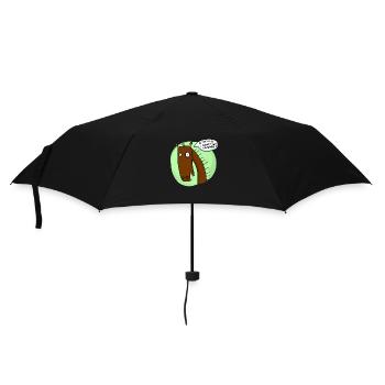 Je ne vais pas dans les bars - Parapluie standard - noir - Devant