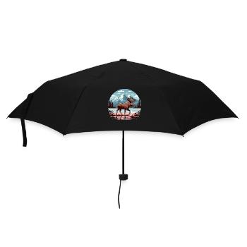 Kanada 12 - Regenschirm (klein) - Schwarz - Vorne