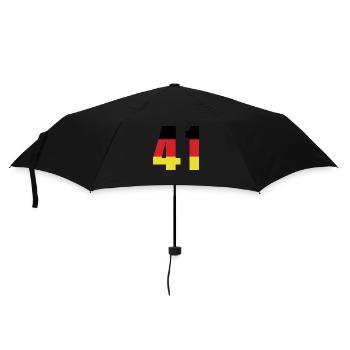Maillot 41 Numéro Allemagne - Parapluie standard - noir - Devant