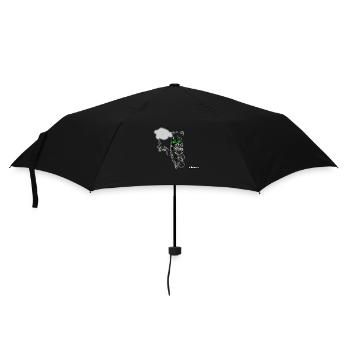 Mister Dübel - Regenschirm (klein) - Schwarz - Vorne
