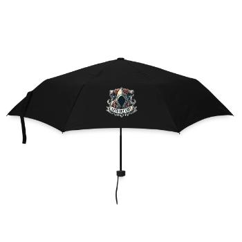 OUTDOOR-ABENTEUER | DER ENTDECKER | LIMITIERTE AUFLAGE - Regenschirm (klein) - Schwarz - Vorne