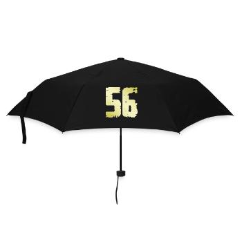 56 Nombre Vintage - Parapluie standard - noir - Devant